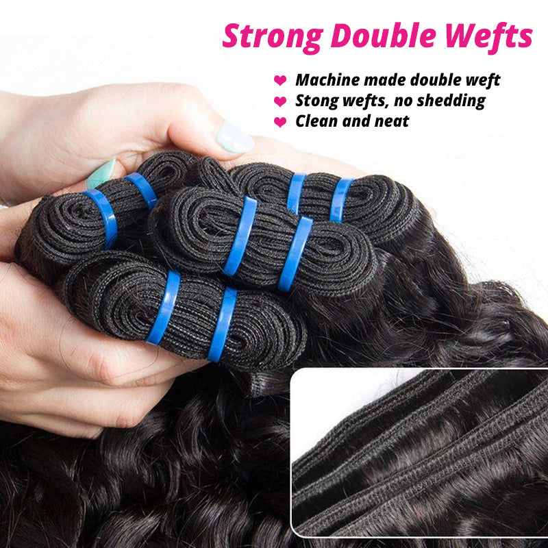 (Ship From US ) Burmese Curly Bundles 100% Virgin Human Hair 3 Bundles 10A Premium Quality Human Hair Extensions