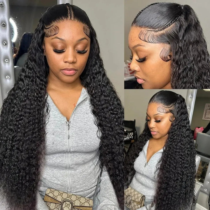 (13x6 Wig FLASH SALE! ) 14"-28" Save 50% OFF 13x6 Transparent HD Lace Front Human Hair Wig 150% Density