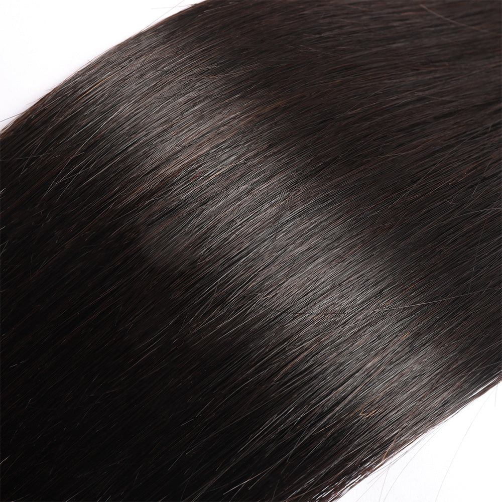 Hairinbeauty Straight Bulk Hair Extensions for Boho Knotless Braiding No Weft