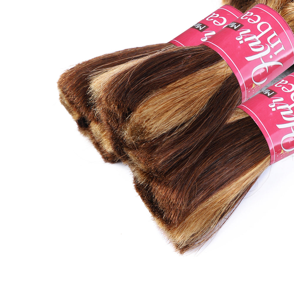 Highlight P4/27 Body Wave Bulk Hair Extensions for Braiding
