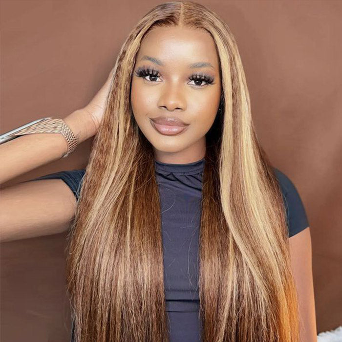 Put On And Go Kinky Curly Glueless Wig 13x4 HD Deep Curly Bob Wigs With Bleached Knots Pre-cut Lace