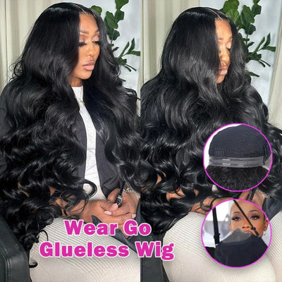 [Mother's Day Super Sale] 28''= $169.99  | Pre Cut & Pre Plucked & Bleached Knots Ready To Wear 13*4 Lace Front Human Hair Wig Deal