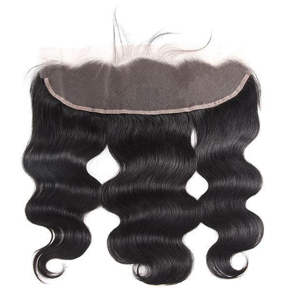 Mink 8A Brazilian Virgin Hair Body Wave 3 Bundles with 13X4 Lace Frontal