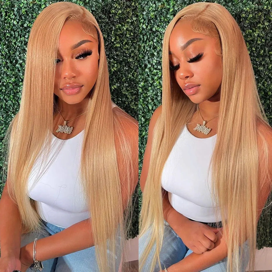 Trendy Colored Wig 26''= $179.99 | 180% Density Pre Cut & Pre Plucked & Bleached Knots Wear Go 13*4 Lace Front Human Hair Wig Deal