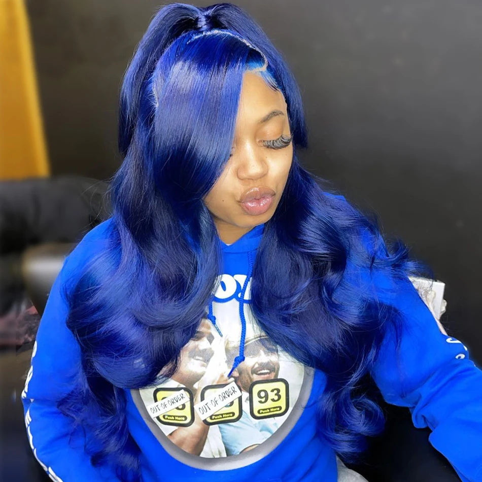 Trendy Colored Wig 26''= $179.99  | 180% Density Pre Cut & Pre Plucked & Bleached Knots Wear Go 13*4 Lace Front Human Hair Wig Deal