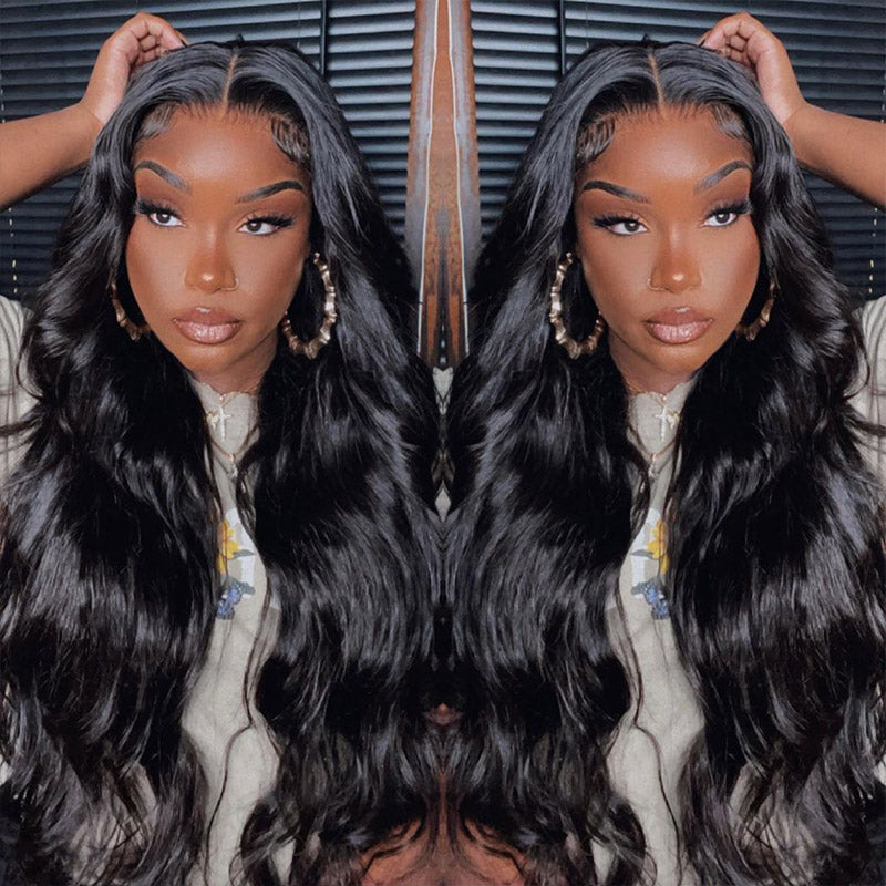 Body Wave HD 13x4 Lace Front Wigs Transparent Lace Frontal Wigs Human Hair Pre- Cut Lace Wigs