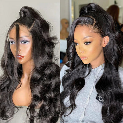 Loose Deep Wave Wig 13x6 Lace Front Wig HD Lace Frontal Wig Long Human Hair Wig Glueless Wigs