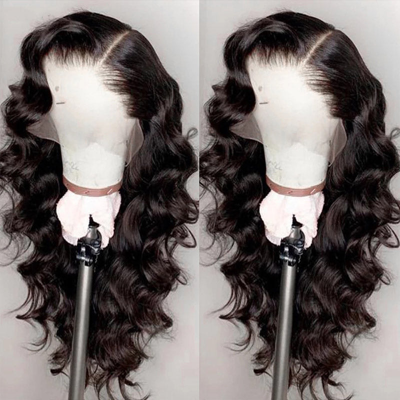 Glueless Loose Deep Wave Wig 13x4 Lace Front Wig Invisible HD Transparent Lace Frontal Wigs