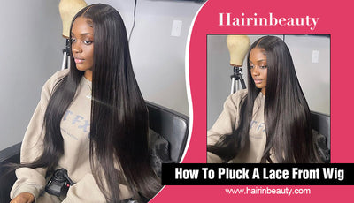 How To Pluck A Lace Front Wig