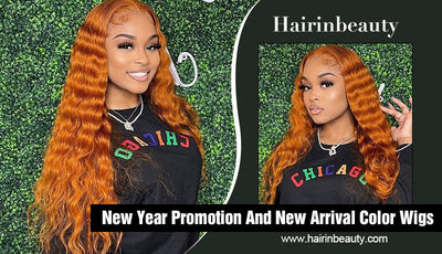 New Year Promotion And New Arrival Color Wigs
