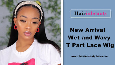 New Arrival Wet And Wavy T Part Lace Wig