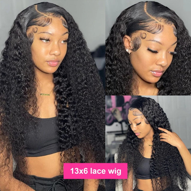 (13x6 Wig FLASH SALE! ) 14"-28" Save 50% OFF 13x6 Transparent HD Lace Front Human Hair Wig 150% Density