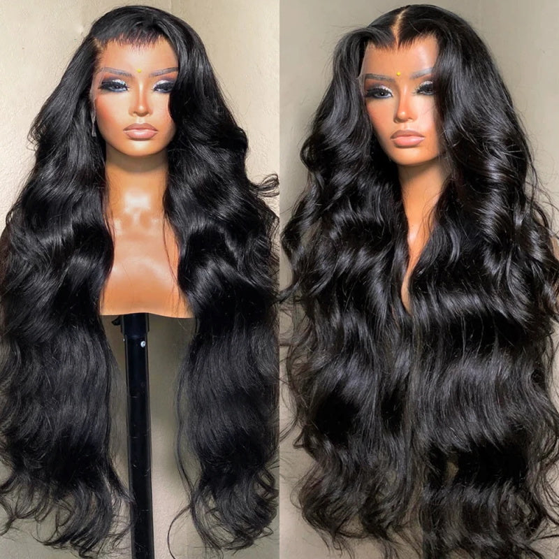 [Bogo Free] Body Wave 13x4 Lace Frontal Wig Undetectable Transparent Lace Frontal Human Hair Wigs For Women