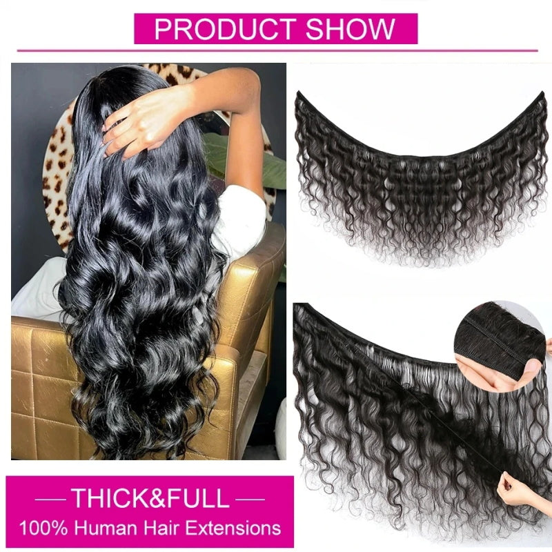 Brazilian Body Wave Bundles 3Pcs Brazilian Hair Body Wave Human Hair Weave