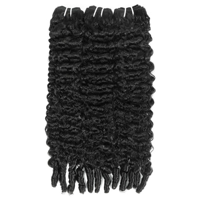 (Ship From US ) Burmese Curly Bundles 100% Virgin Human Hair 3 Bundles 10A Premium Quality Human Hair Extensions
