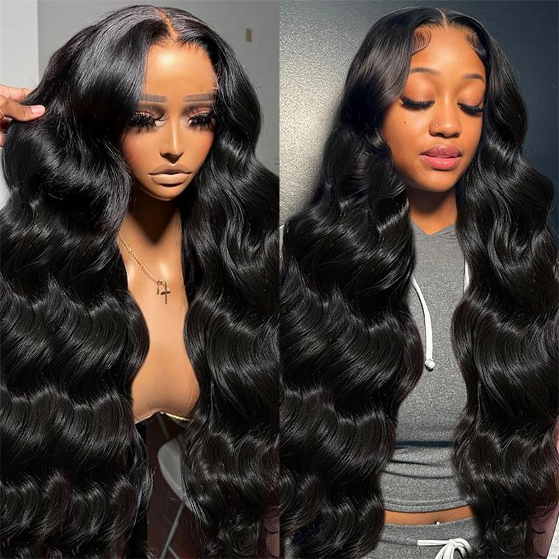Long 40 Inch Length Wig 13x4 Undetectable Transparent Lace Front Wigs Glueless Body Wave Human Hair Wigs