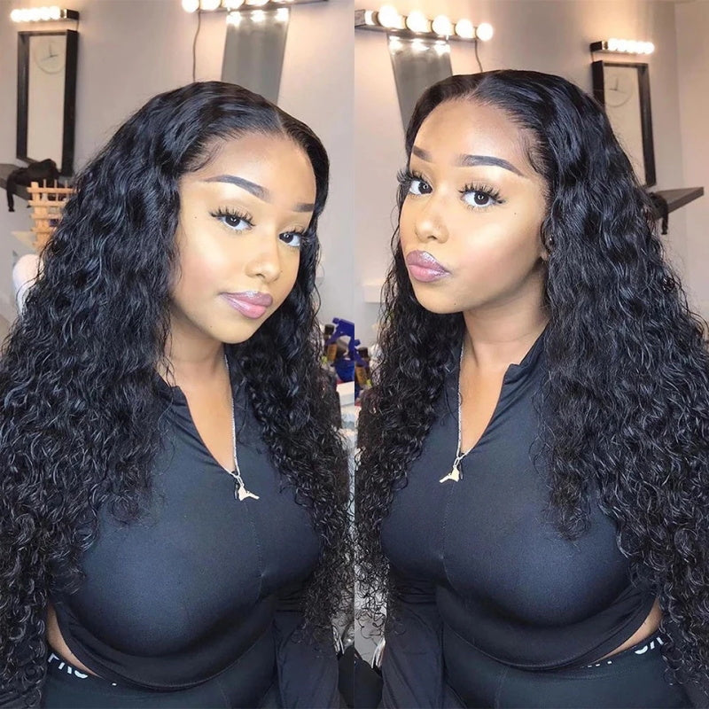 Malaysian Water Wave 3 Bundles Natural Wave Real Hair Extensions