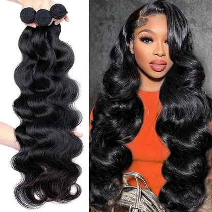 Mink Hair 3 Bundles Indian Body Wave Virgin Human Hair