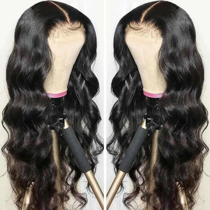 Overnight Shipping Body Wave 13x4 HD Glueless Lace Front Wigs Human Hair 180% Density