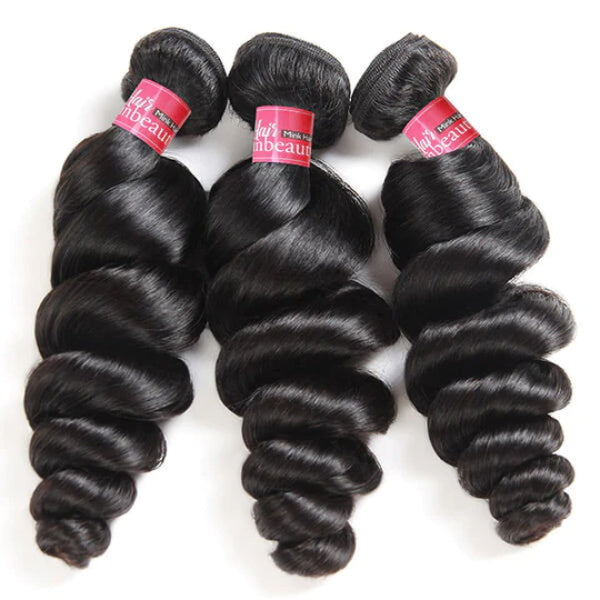 Overnight Shipping Brazilian Loose  Wave Hair 3 Bundles Human Hair Weaves