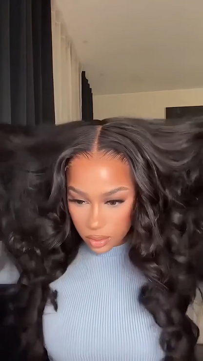 180% Density Ready To Wear Body Wave Lace Front Wigs Pre Cut 13x4 HD Lace Glueless Wig Natural Hairline Beginner Friendly