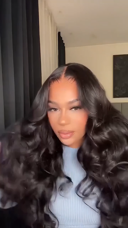 180% Density Ready To Wear Body Wave Lace Front Wigs Pre Cut 13x4 HD Lace Glueless Wig Natural Hairline Beginner Friendly