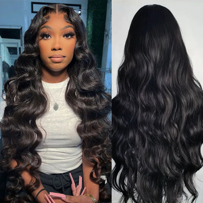 [ Super Flash Sale] 30''= $159.66 180% Density  | Pre Plucked & Bleached Knots Ready To Wear Lace Closure Human Hair Wig Deal