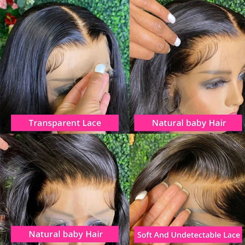[ Super Flash Sale] 30''= $159.66 180% Density  | Pre Plucked & Bleached Knots Ready To Wear Lace Closure Human Hair Wig Deal