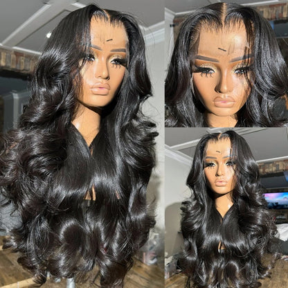 [ Super Flash Sale] 30''= $159.66 180% Density  | Pre Plucked & Bleached Knots Ready To Wear Lace Closure Human Hair Wig Deal