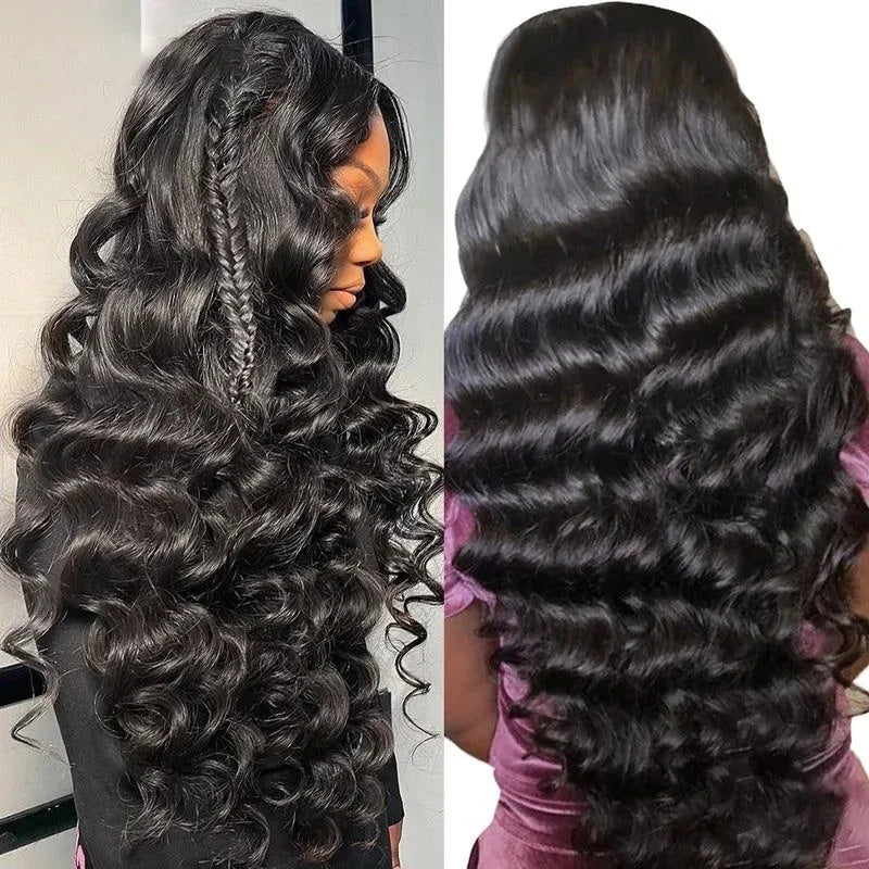 [ Super Flash Sale] 30''= $159.66 180% Density  | Pre Plucked & Bleached Knots Ready To Wear Lace Closure Human Hair Wig Deal