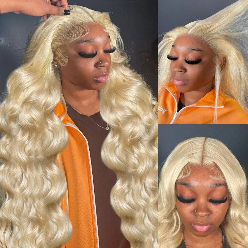 🔥[USA Shipping ! Only 3 Pcs, Countdown 6 Hours!]  26" Only $105 | Highlight 613 Blonde Glueless Human Hair Wig Deal No Code Needed