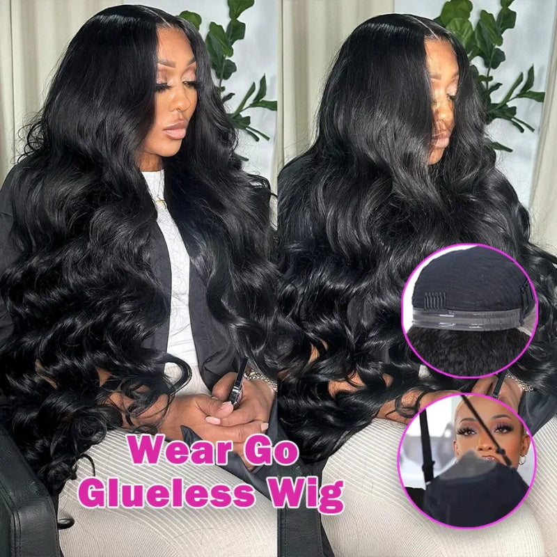 [ 30''= $198.99 ] Pre Cut & Pre Plucked & Bleached Knots Ready To Wear 13*4 Lace Front Human Hair Wig Deal