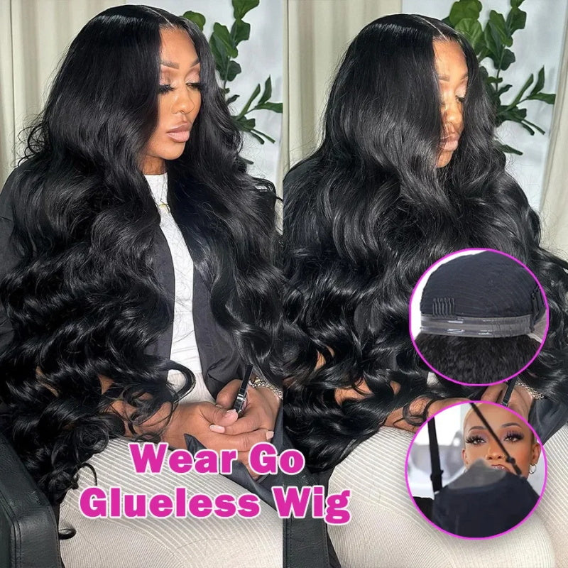 [Tax Refund Super Sale] 28''= $169.99  | Pre Cut & Pre Plucked & Bleached Knots Wear Go 13*4 Lace Front Human Hair Wig Deal