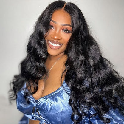 180% Density Ready To Wear Body Wave Lace Front Wigs Pre Cut 13x4 HD Lace Glueless Wig Natural Hairline Beginner Friendly