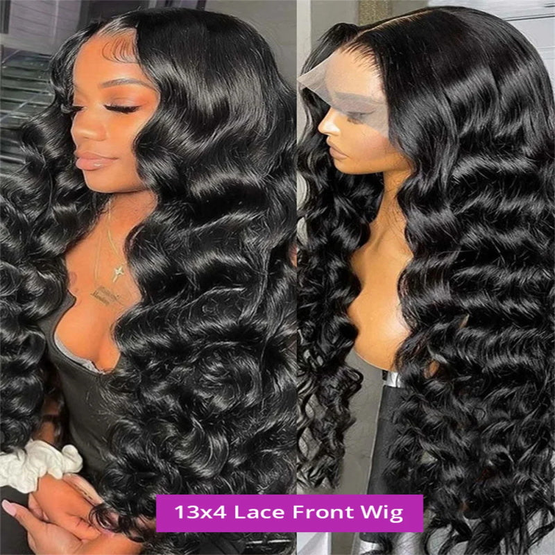 🔥[Flash Sale]  16"-32" Save 50% OFF Glueless Wigs 13x4 Transparent Lace Front Human Hair Wig With Pre-Plucked