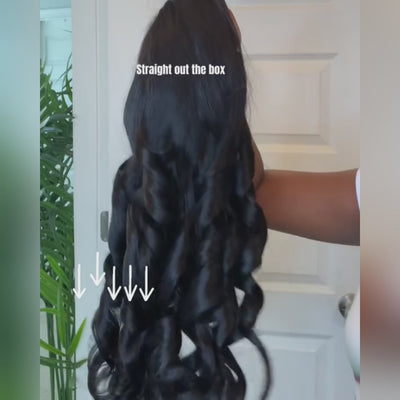 [ Graduation's Super Sale] 28''= $169.99  | Pre Cut & Pre Plucked & Bleached Knots Ready To Wear 13*4 Lace Front Human Hair Wig Deal