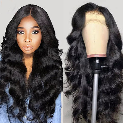 Loose Wave 13x4 HD Lace Front Wigs With Baby Hair 13x4 Undetectable Human Hair Glueless Wigs