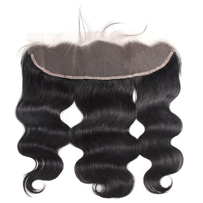 High Quality Virgin Body Wave 3 Bundles With 13*4 Lace Frontal Virgin Human Hair Exte