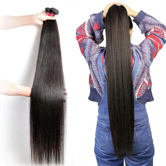 Mink Hair Virgin Indian Straight Hair 3 Bundles Human Hair Weave