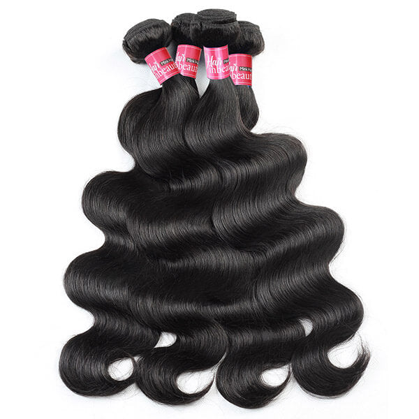 8A Mink Hair 4 Bundles Brazilian Body Wave with 13X4 Lace Frontal