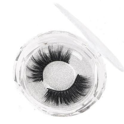 3D Eye Lashes Mink Eyelashes Criss-cross Strands