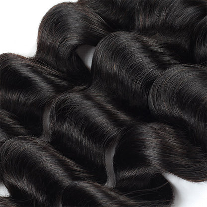 Loose Deep Wave 4 Bundles 100% Virgin Hair Bundles Loose Deep Curly Weave Soft Human Hair