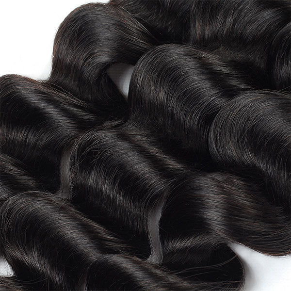 Brazilian Loose Deep Wave 3 Bundles Loose Wave Deep Human Hair