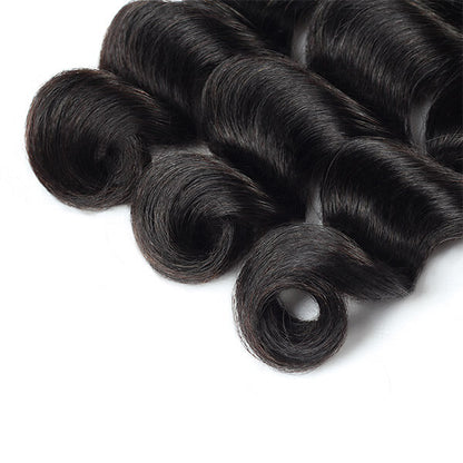 Brazilian Loose Deep Wave 3 Bundles Loose Wave Deep Human Hair