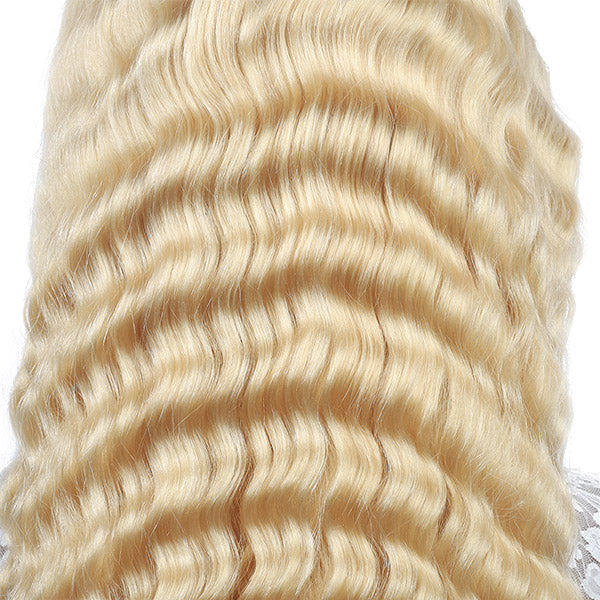 613 Blonde Loose Deep Wave Wig 13x4 Lace Front Glueless Wigs Invisible HD Lace Human Hair Wigs