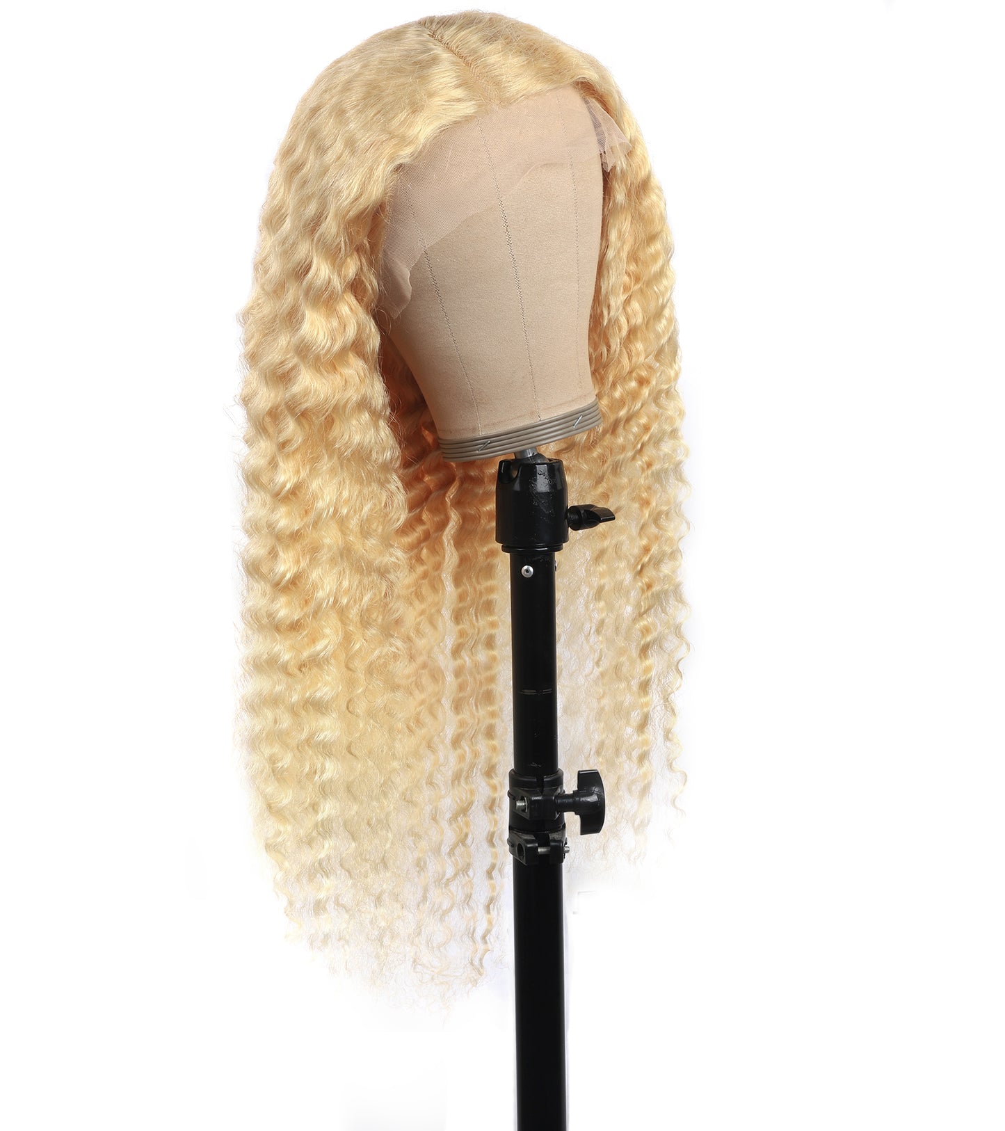 Blonde 613 Deep Wave Wig 13*4*1 Lace Part Human Hair Wig Deep Wave