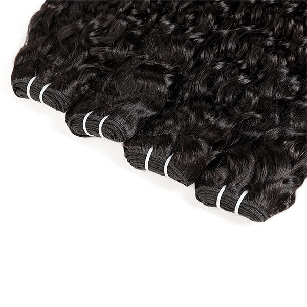 Indian Hair Natural Wave 3 Bundles Real Hair Extension