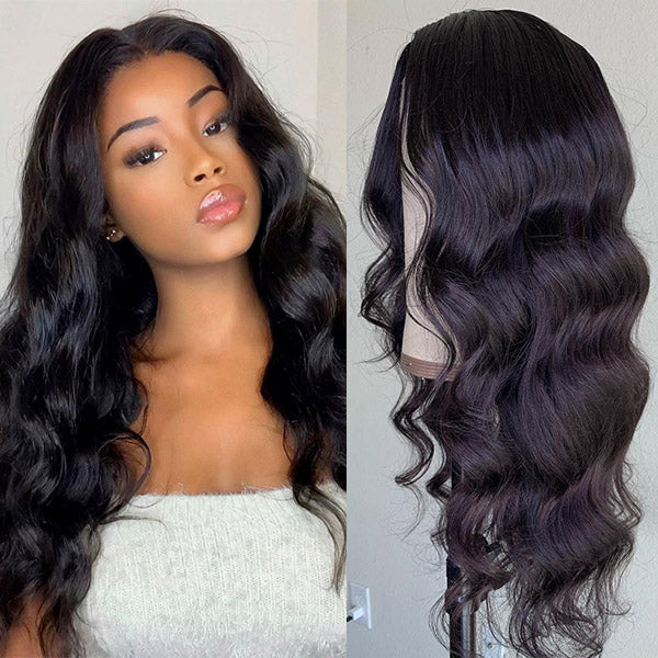 5x5 HD Lace Closure Wig Body Wave Human Hair Wig Glueless Lace Front Wigs Pre Plucked