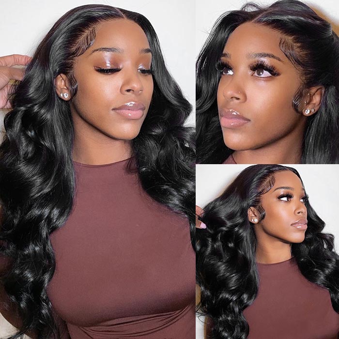 Undetectable Lace Wig 5x5 HD Lace Wigs High Quality Body Wave Glueless Wig 180% Density