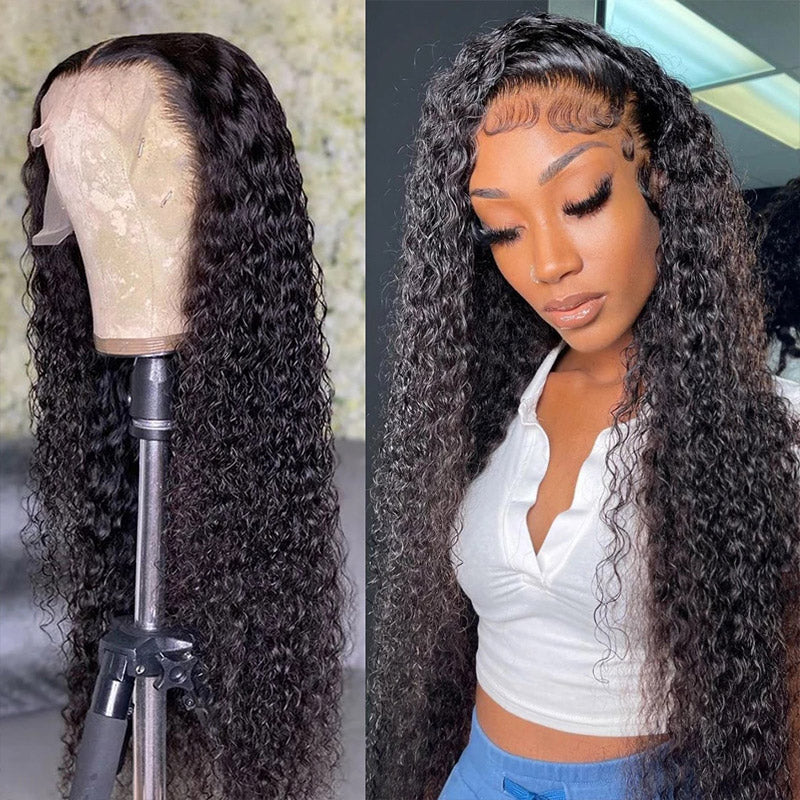 Loose Deep Wave Frontal Wig 13x4 HD Lace Front Wig Human Hair Glueless  Lace Front Wigs with Baby Hair